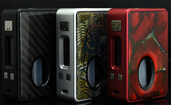 VT inbox DNA 75 Squonk TC Box Mod - небольшие косметические измения
