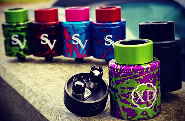 Surric XD Rda от компании Surric Vapes. Просто, удобно, красиво и со вкусом