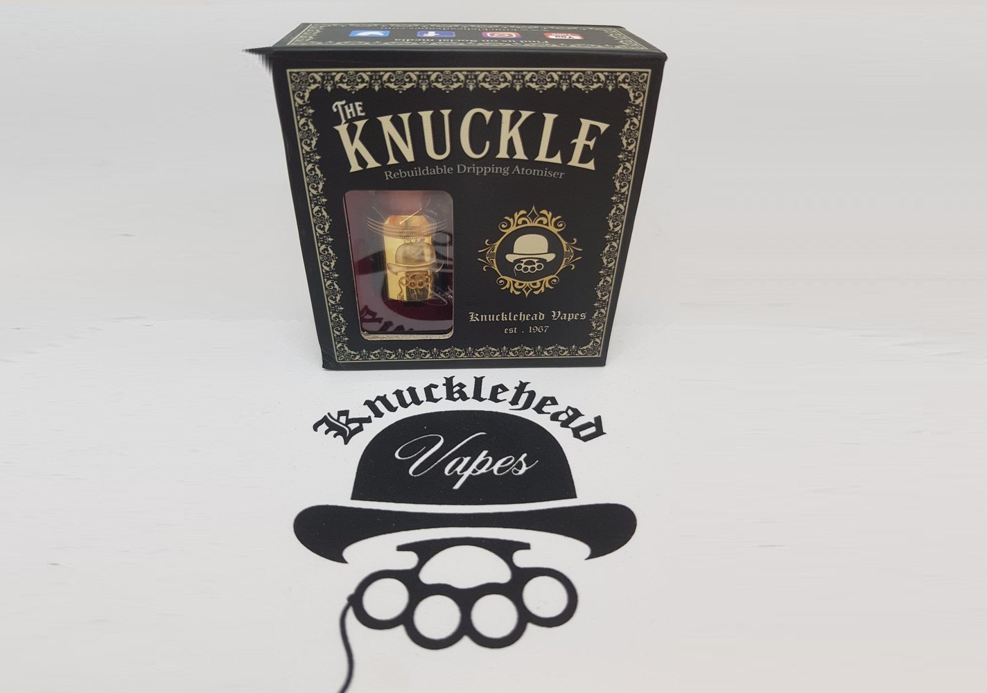 Knucklehead Vapes Knuckle RDA - джентльмены, приготовьте свои кошельки...