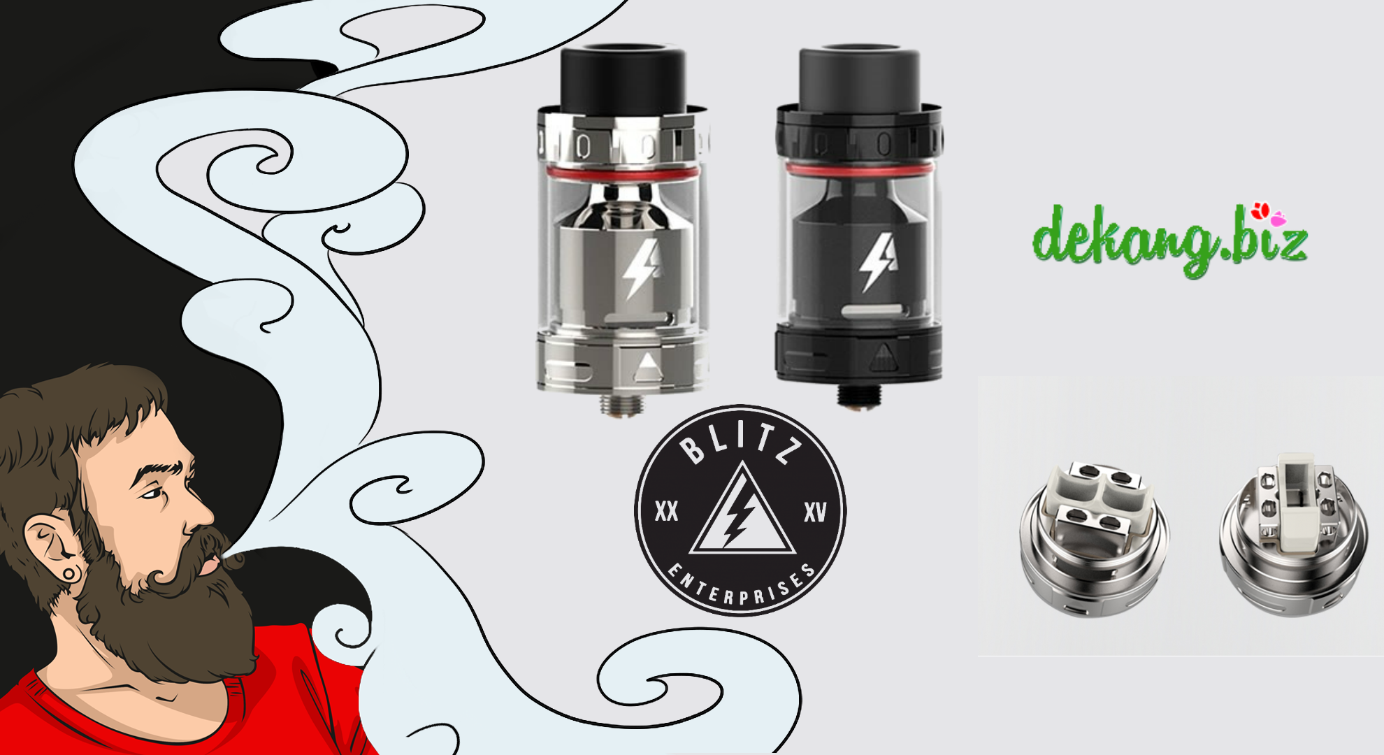 Vape обзор №239. Intrepid RTA от BlitzVapes