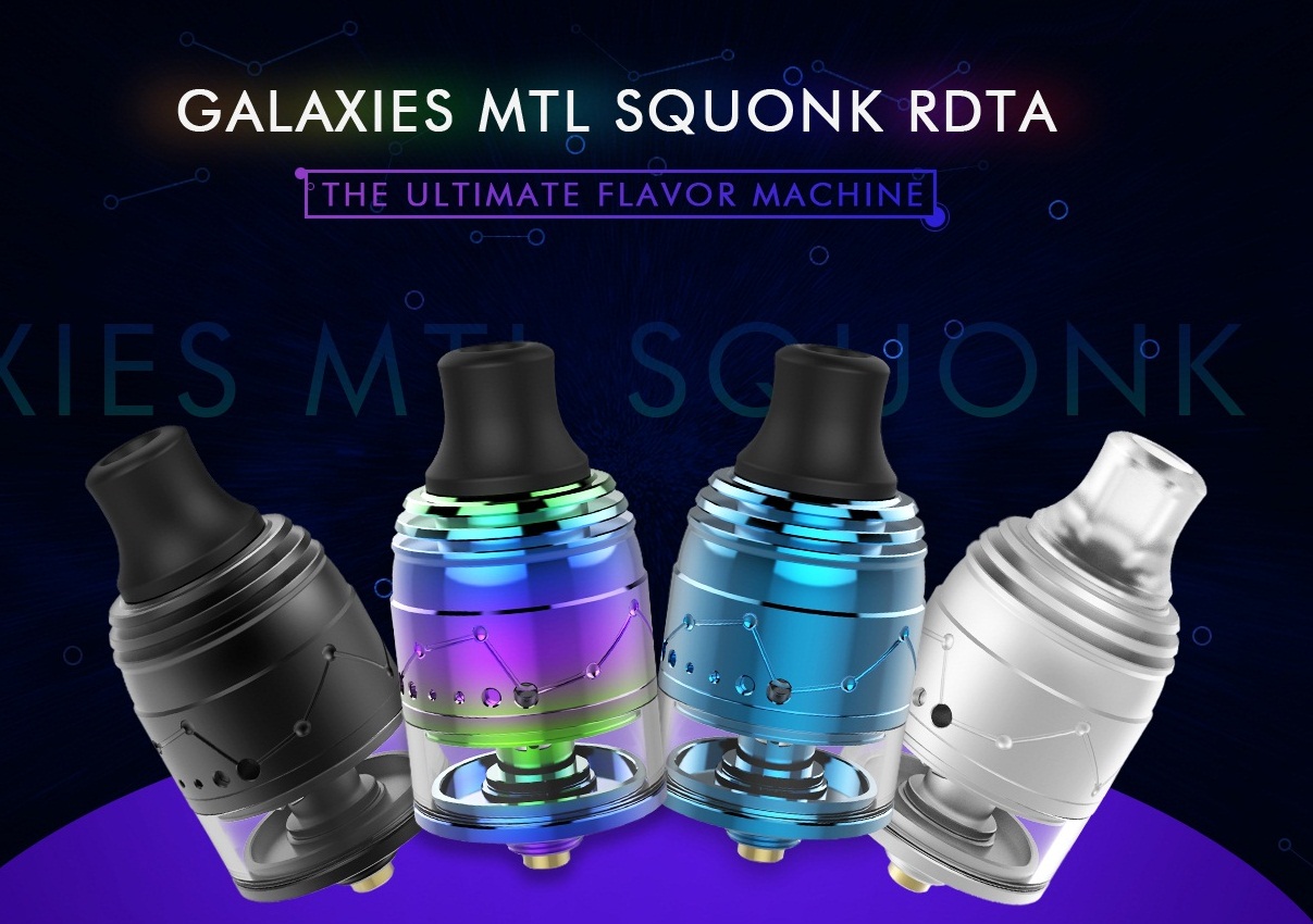 Vapefly Galaxies MTL Squonk RDTA - MTL покоряет новые форматы...