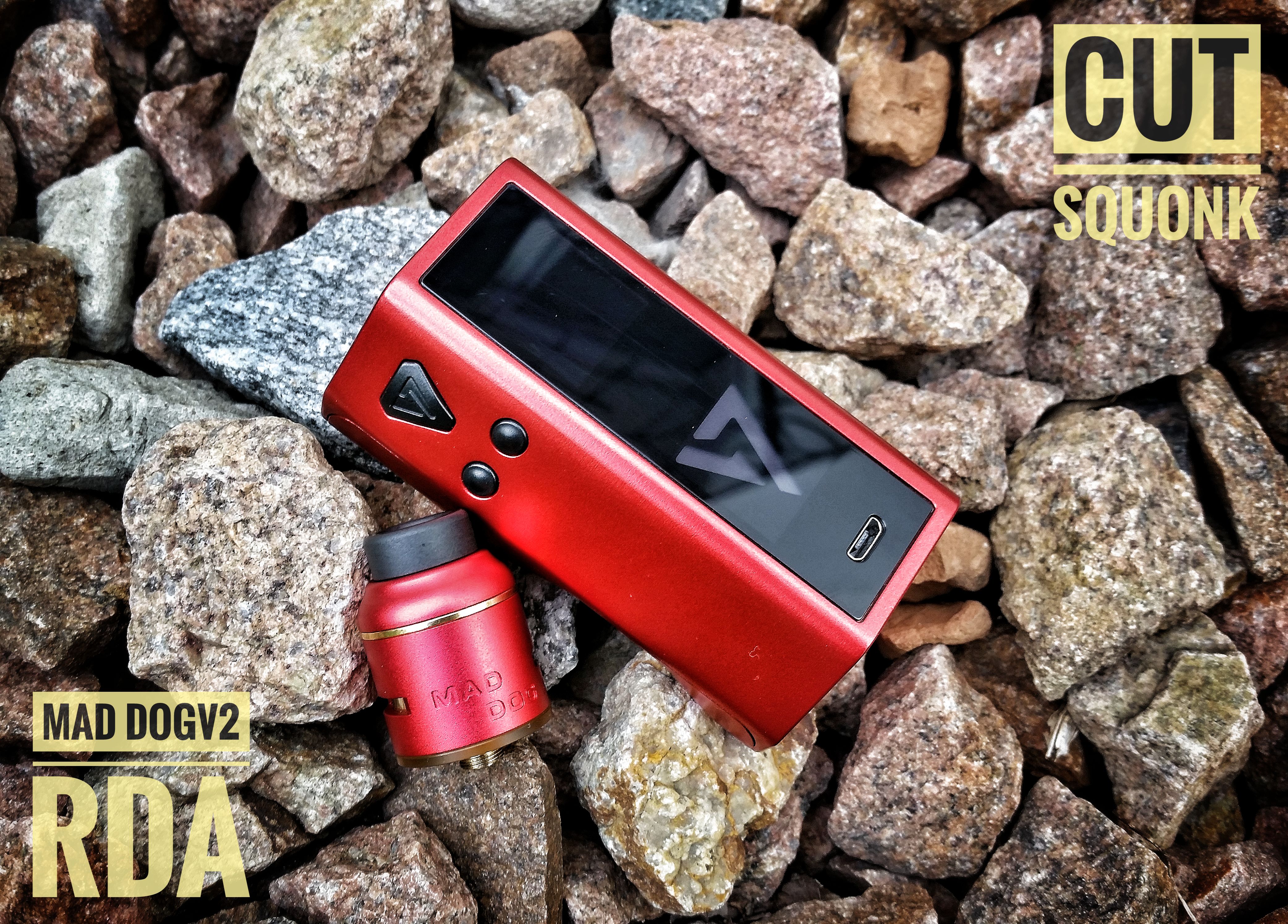 Пощупаем??? - Desire Design Cut Squonk и Mad Dog V2 RDA...