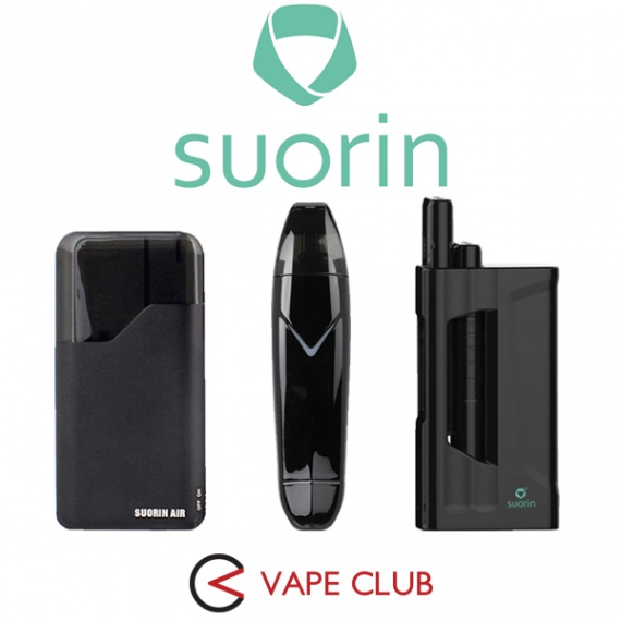 VapeClub.Ru - SUORIN – одни из лучших систем доставки никотина All-In-One