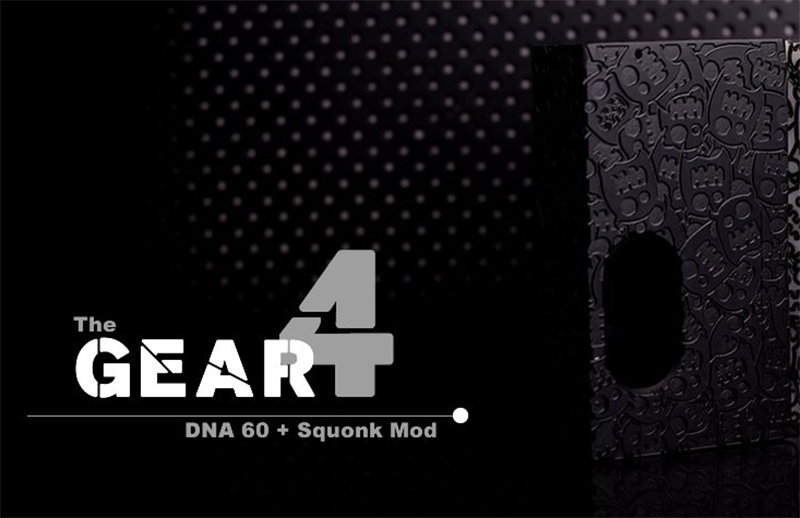 Gear 4 (DNA60 Squonk Mod) - филиппинцы снова делают неплохие вещи (от компании  Guild of Modders)