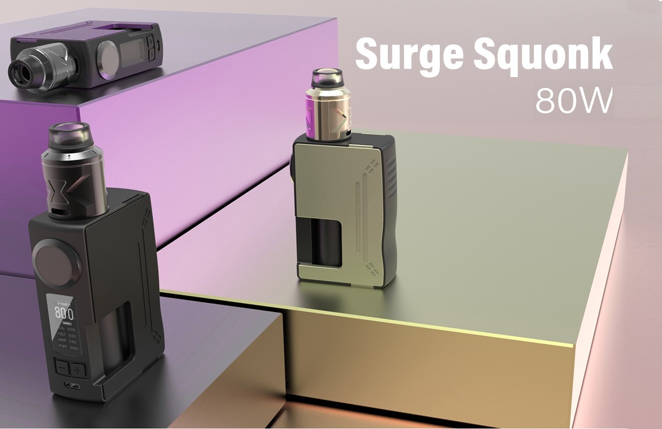 Hugsvape Surge Squonk Mod - новички уделывают воротил?...