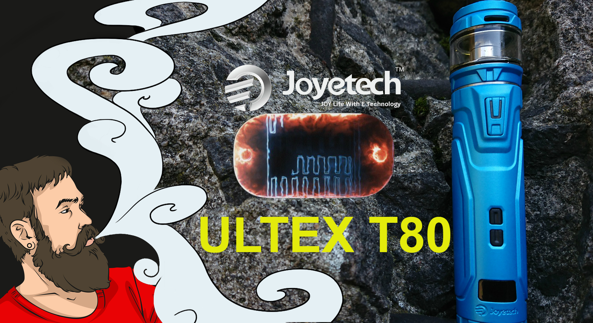 Vape обзор №243. Joyetech ULTEX T80 + CUBIS Max. Интересный стартовый набор.