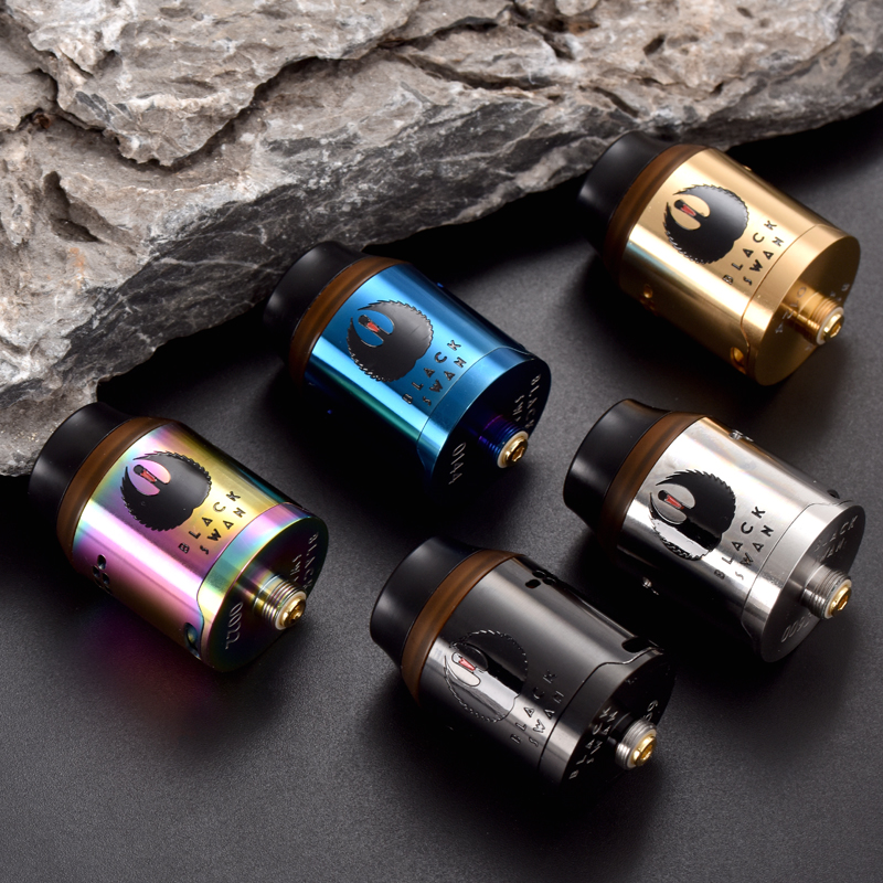 5gvape Black Swan RDA - лебЯдь на двух обдувах...
