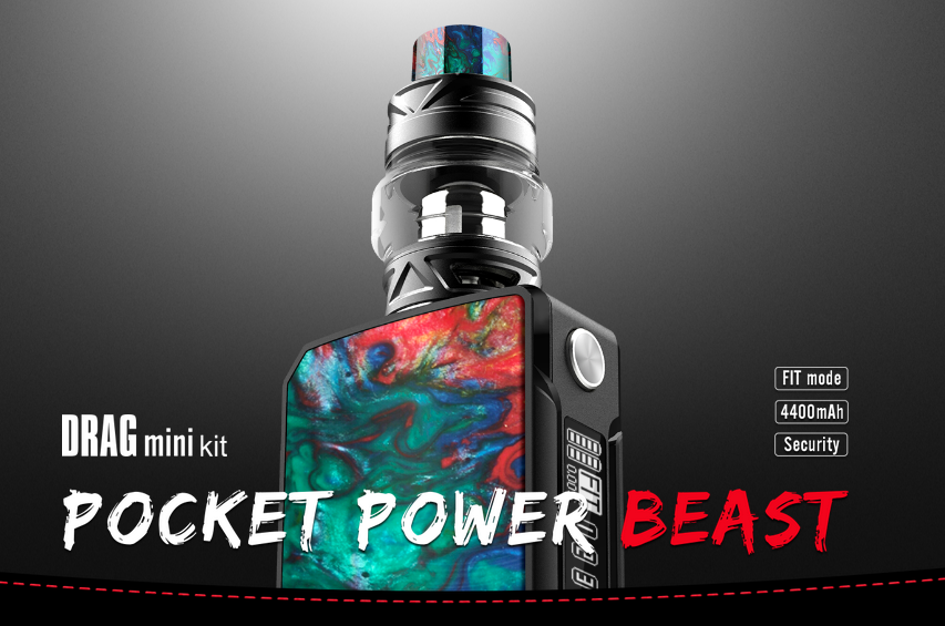 Voopoo DRAG mini kit - самый мелкий драг в семействе...