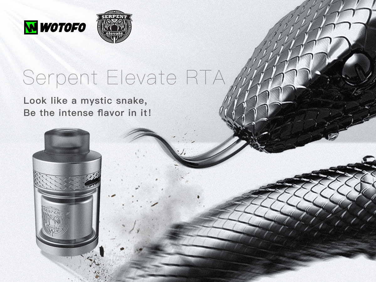 Новое поступление: Wotofo Serpent Elevate RTA