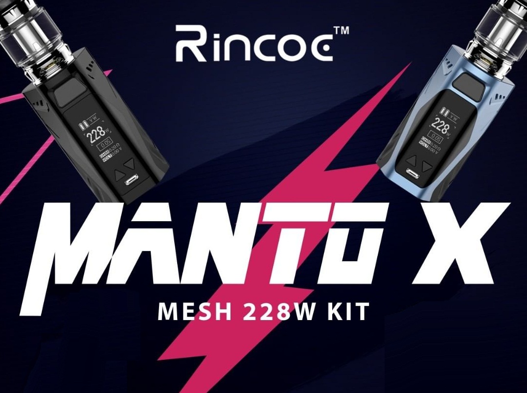 Rincoe Manto X Mesh 228w Kit - рыксёныш...