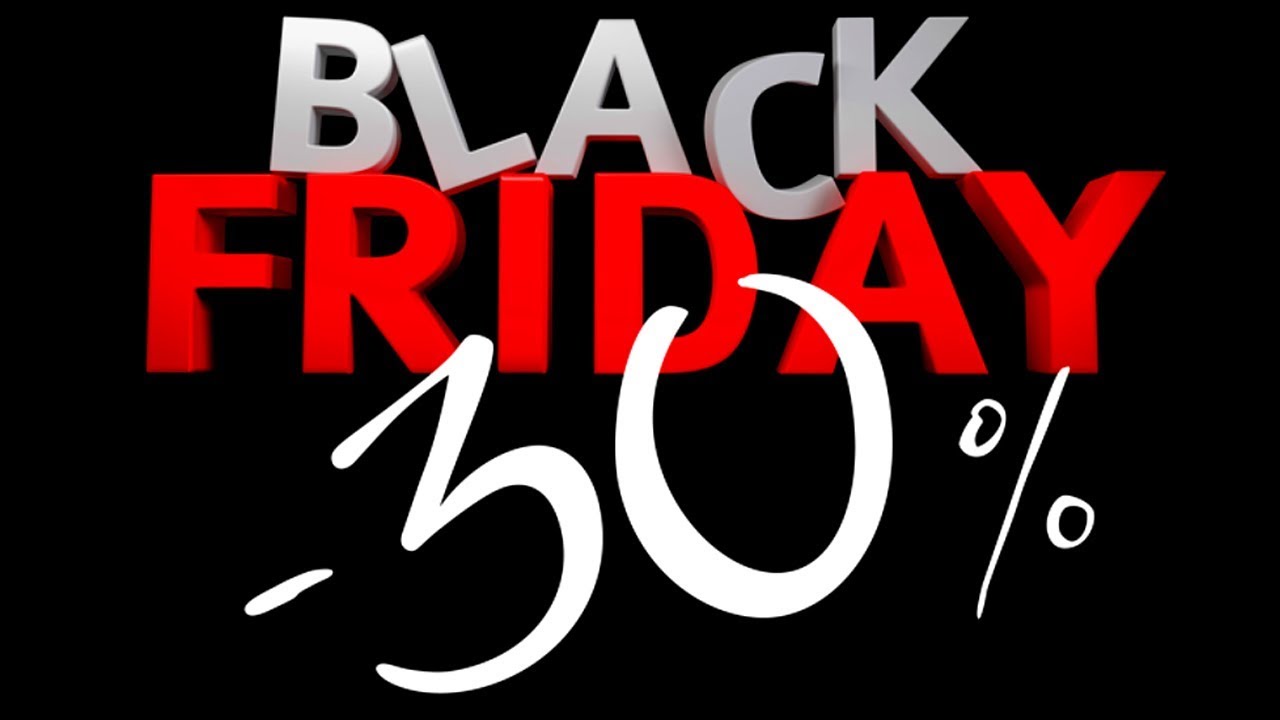 Черная пятница уже в четверг! 30% off!