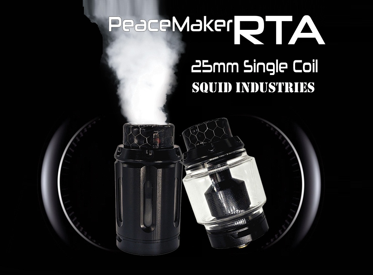 Squid Industries PeaceMaker RTA - одна спираль и знакомый экстерьер...