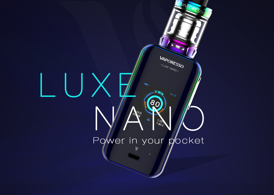 Vaporesso Luxe Nano kit - не "нано", но мини точно...