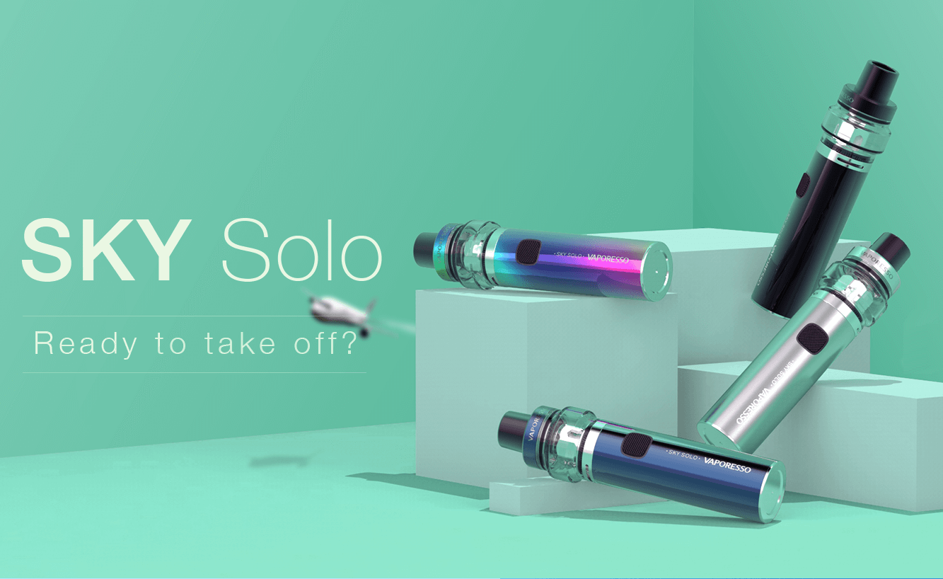 Vaporesso Sky Solo Starter kit - без права смены атомайзера...