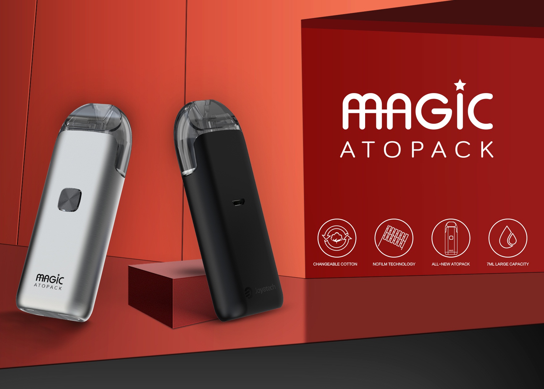 Joyetech Atopack Magic kit - долой сменные картриджи - мы за инновации...
