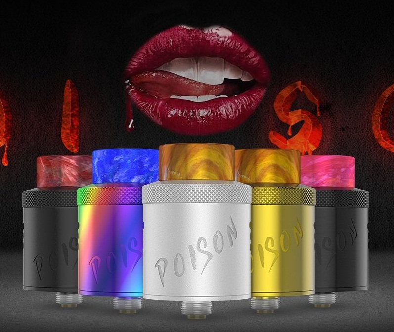 Damselfly Poison RDA - вариативный обдув и классический лук...