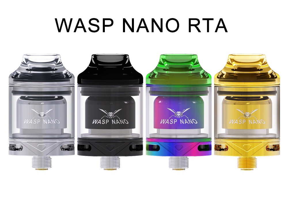 Oumier Wasp Nano RTA - односпиральный бак размером с дрипку