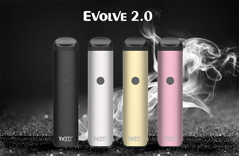 Evolve 2.0 Pod - компактное устройство на керамических и кварцевых испарителях от компании Yocan