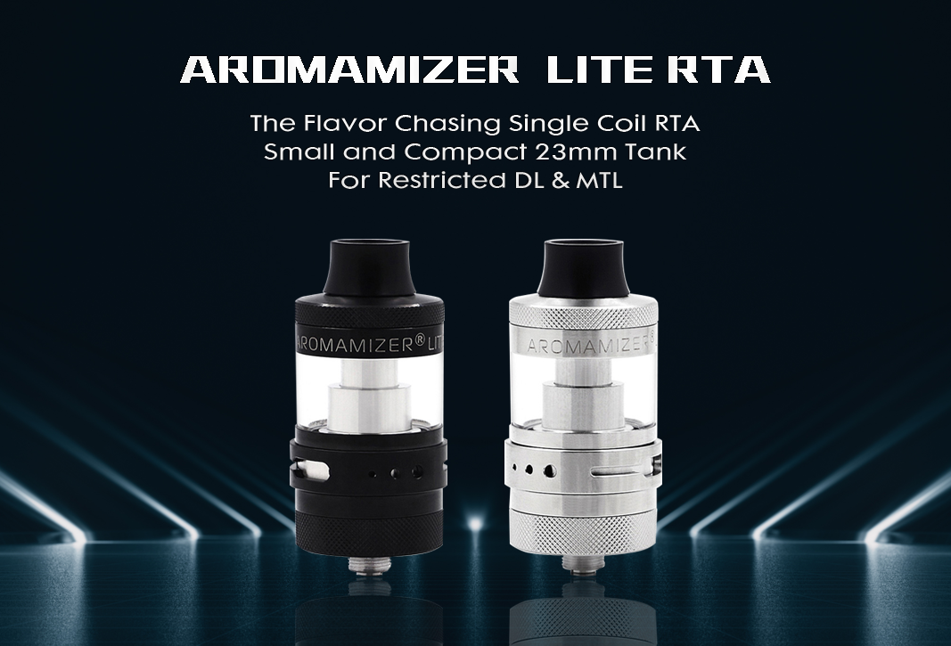 Steam Crave Aromamizer Lite RTA 23mm - поклонникам аромамайзеров на заметку...