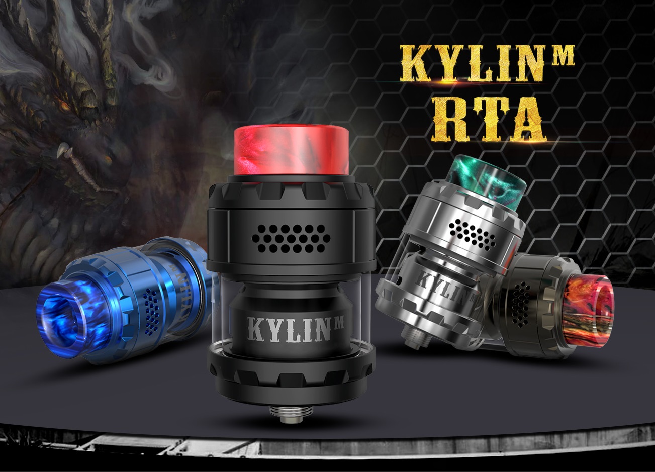 Vandy Vape Kylin M RTA - теперь и непроливайка на сетке...