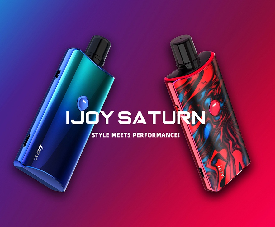 IJOY Saturn kit - еще один отделанный стеклом экземпляр...