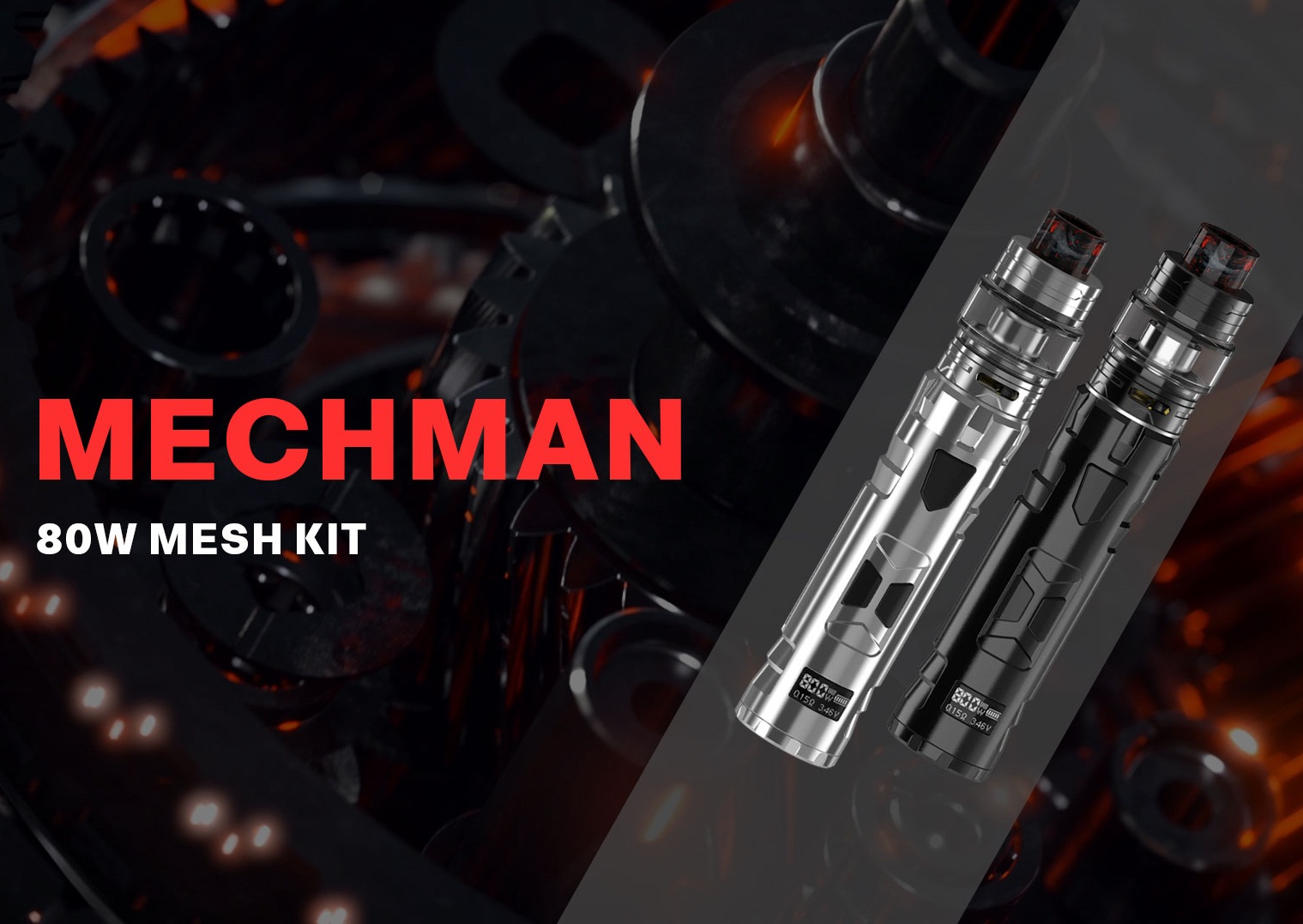 Rincoe Mechman 80W Mesh Kit - регулируемый трубомод со знакомой необслугой...