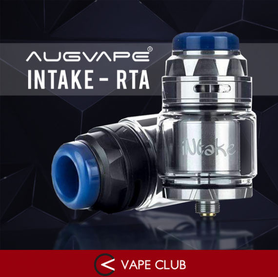 VapeClub.Ru - Augvape Intake RTA – непроливайка для любителей тугой кальянной затяжки