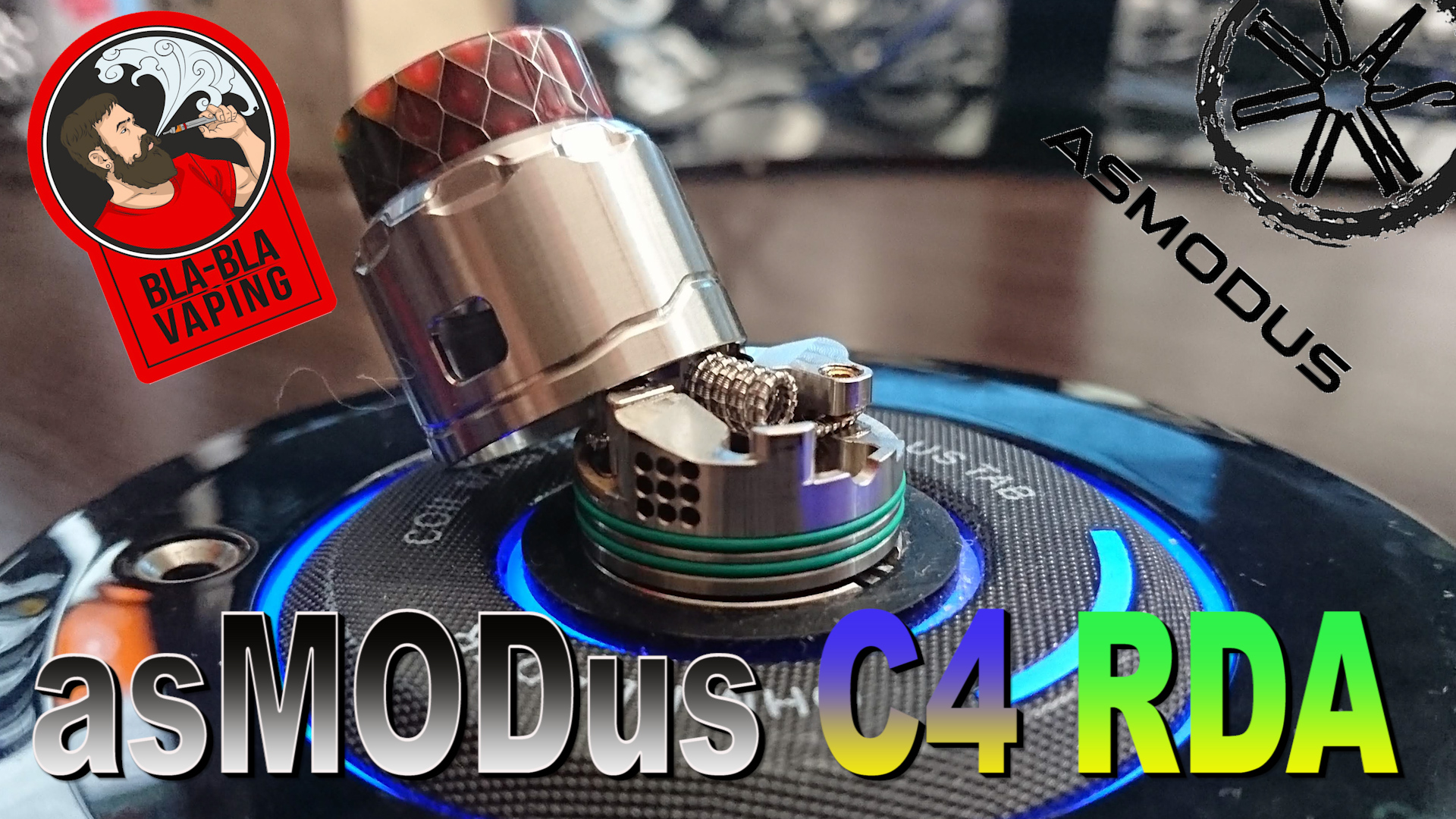 asMODus C4 LP Single Coil RDA Atomizer