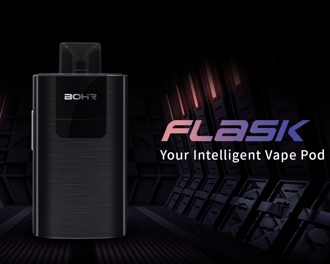 Bohrvape Flask pod - элегантный, как рояль...