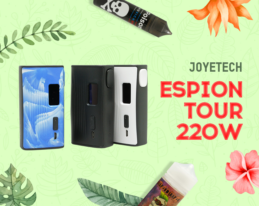 Агент под прикрытием: боксмод Joyetech Espion Tour 220W в Папироска РФ !