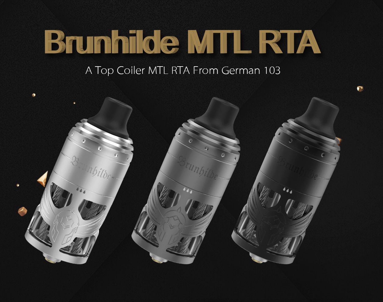 Vapefly Brunhilde MTL RTA - "троссированный" сигаретник...