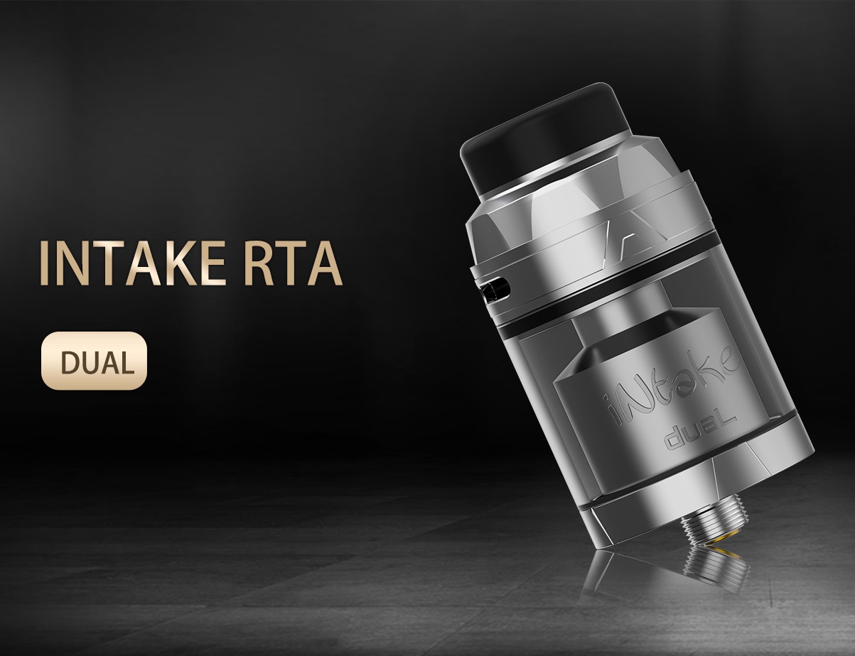 Augvape Intake Dual RTA - плюс одна спираль и знакомый экстерьер...