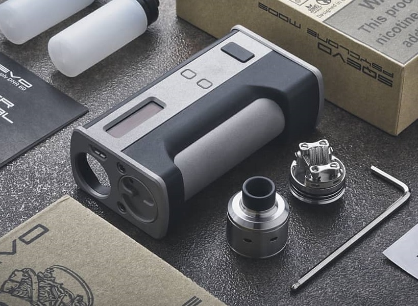 Psyclone Mods SQEVO DNA Squonk mod - не растерявший эстетичности...