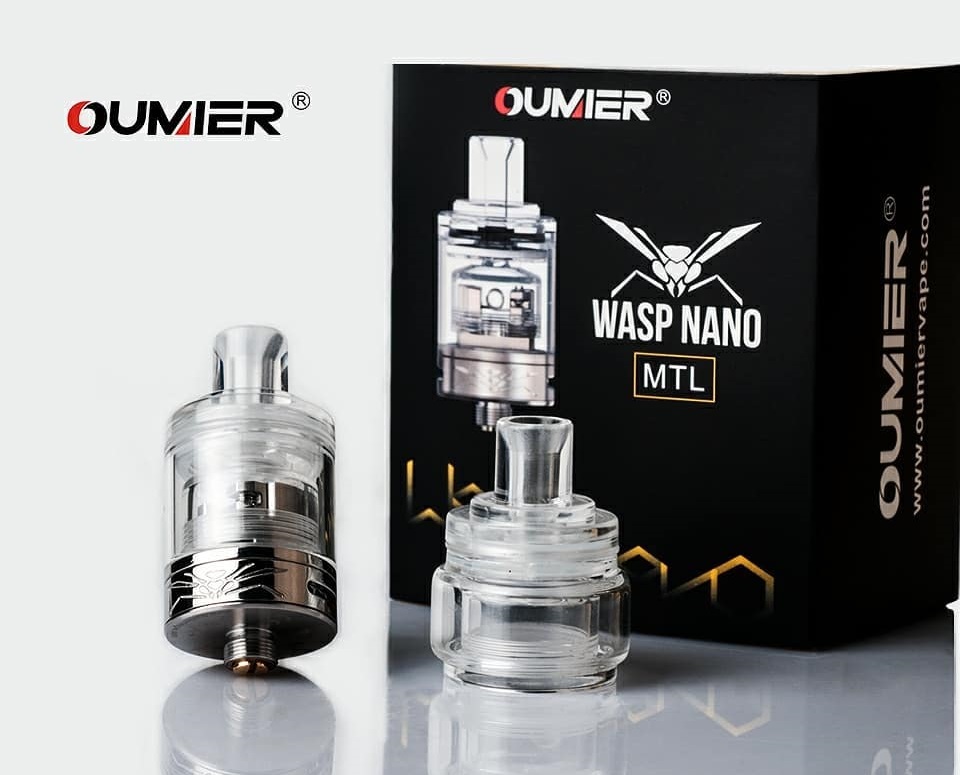 Oumier Wasp Nano MTL RTA - оса из пластика...