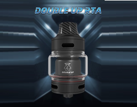 Goforvape Double Up RTA - односпильный бак с двумя независимыми вариантами обдува...