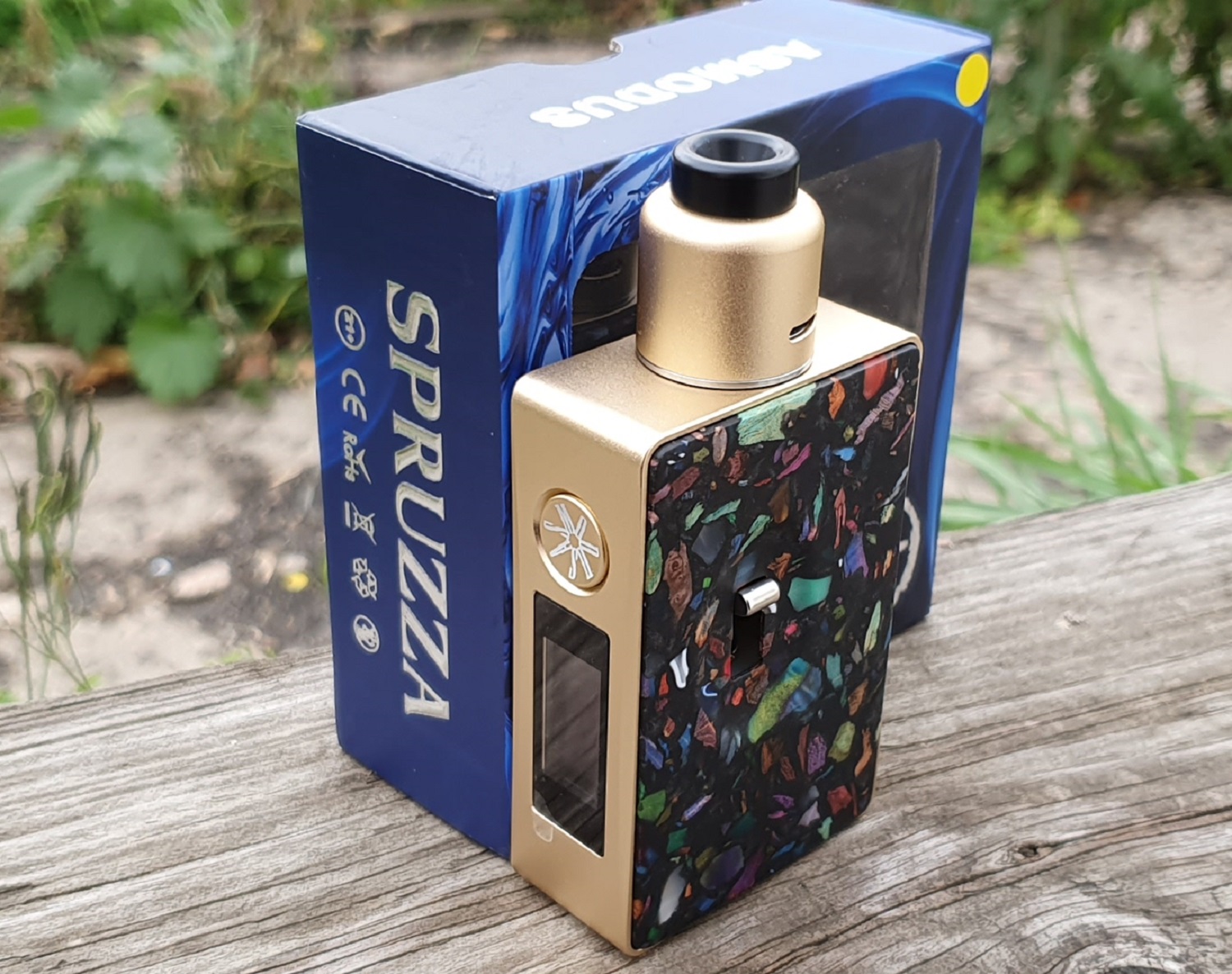 Пощупаем??? - asMODus Spruzza 80W Squonk Kit...