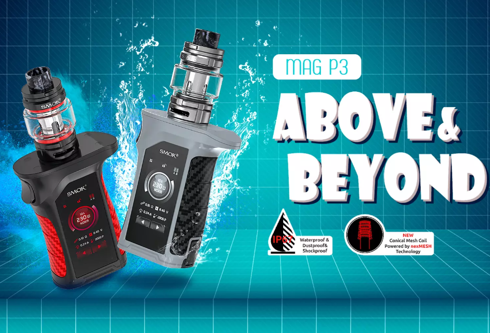 SMOK Mag P3 Kit - прибавить два аккума и будет "полкило"...