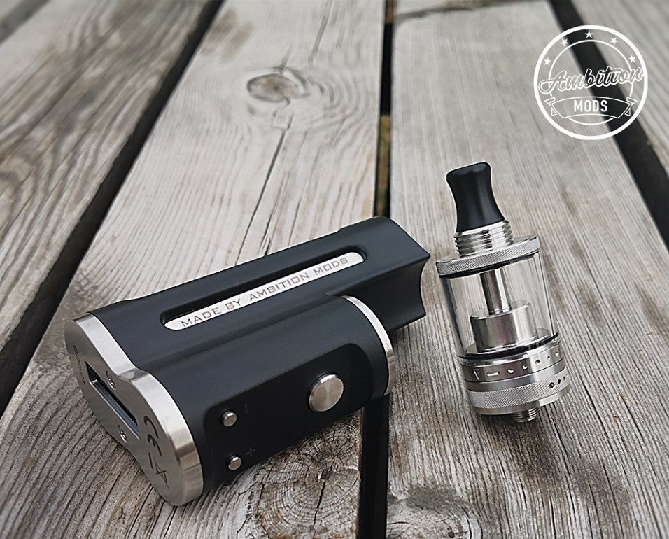 Ambition Mods Purity Plus MTL RTA  - увеличеные габариты и вместительность...