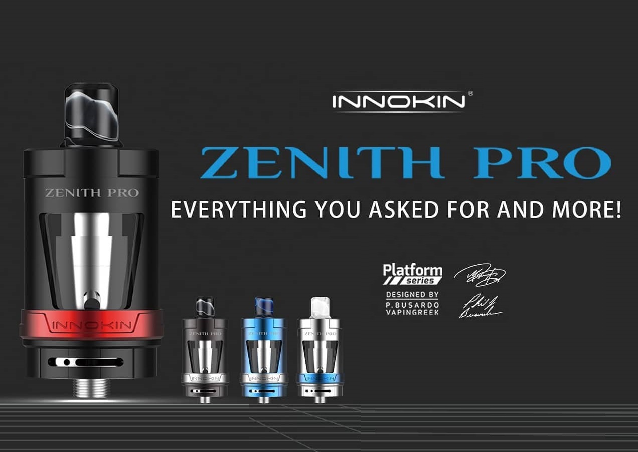 Innokin Zenith Pro Tank - необслуживаемый сигаретный "универсал"...