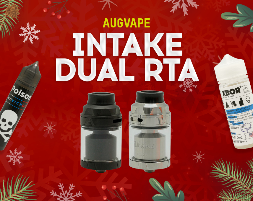 Вкуснейший бак-непроливайка: Intake Dual RTA  в Папироска РФ !