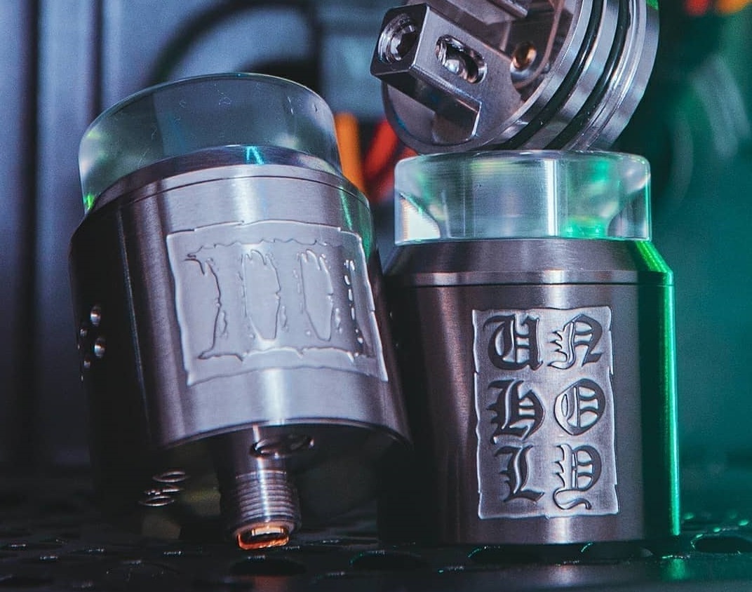 Deathwish Modz Unholy V3 RDA - 28-ая миллиметровая бадья...