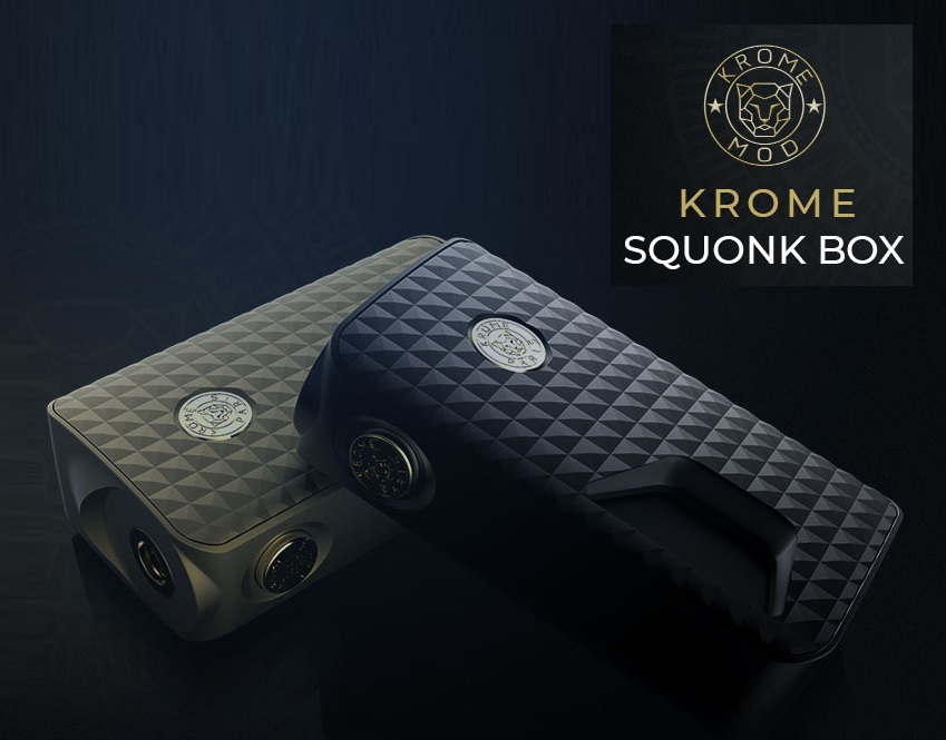 J-Well Krome Squonk Mod - умеют же красиво оформить и грамотно подать...