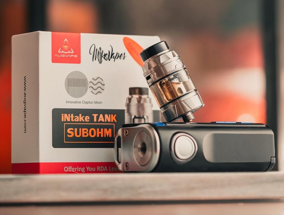 Augvape Intake Sub-Ohm Tank - непроливайка с испарителями на клэптонах...