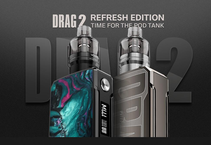 VOOPOO Drag 2 Refresh Edition & VOOPOO Drag Mini Refresh Edition kits - "освежили", ничего не скажешь...