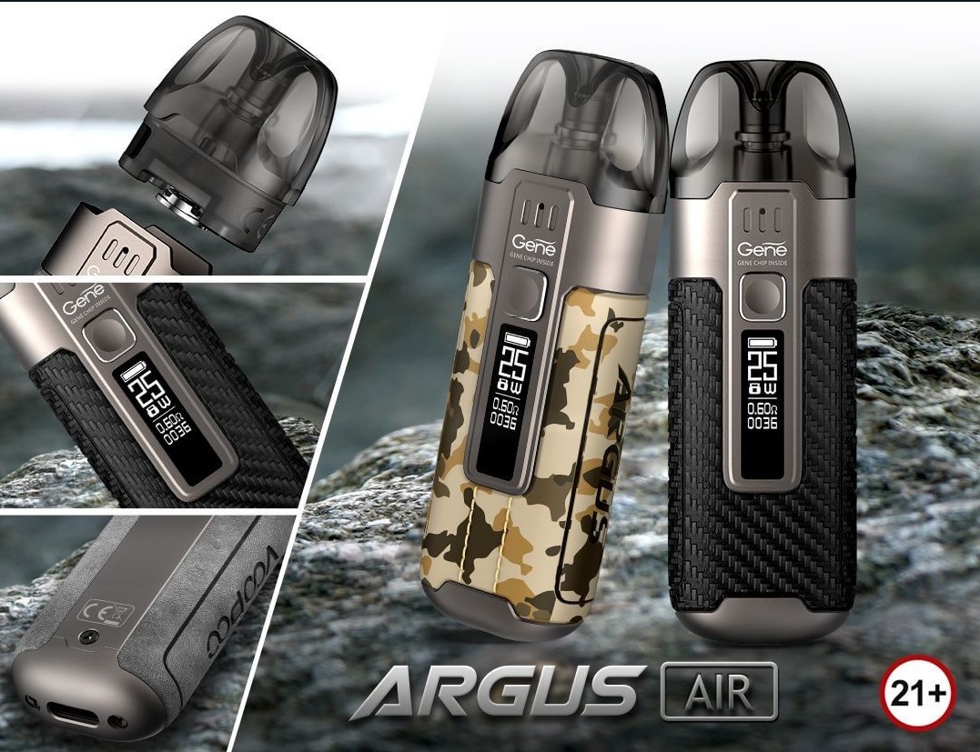 Voopoo ARGUS AIR POD kit - симпатично, но выстрелит ли?...