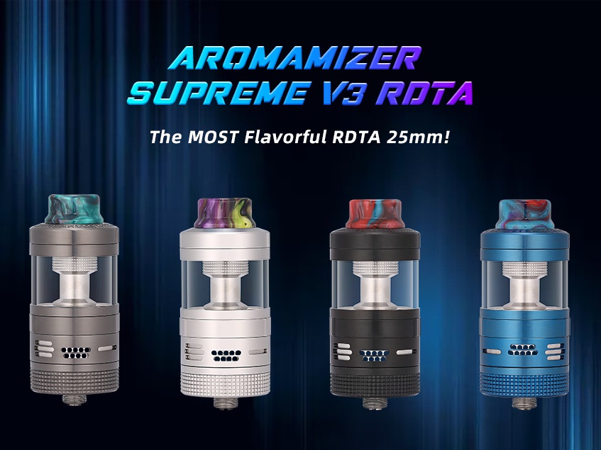 Steam Crave Aromamizer Supreme V3 RDTA - перебрали старые ревизии - собрали новую...