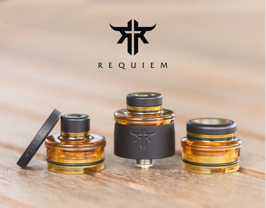 Vandy Vape REQUIEM RDA - универсальная "конфетка"...