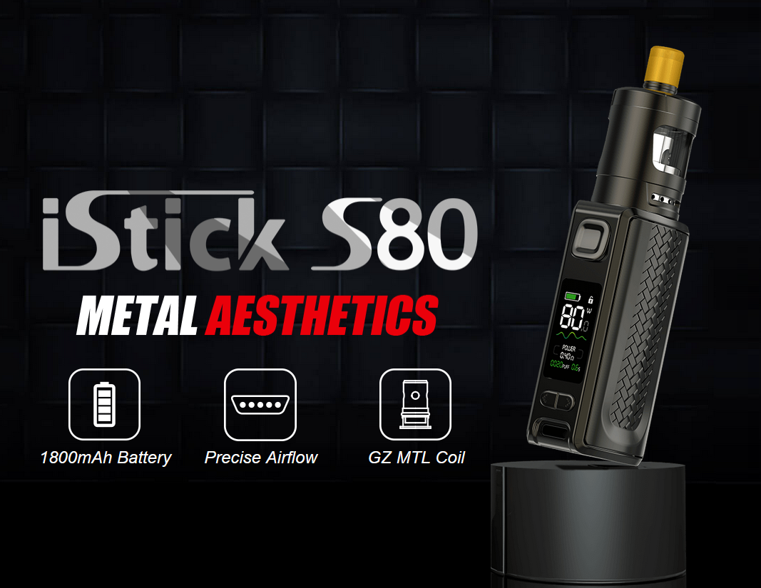Eleaf iStick S80 Starter kit - "металлическая эстетика"...