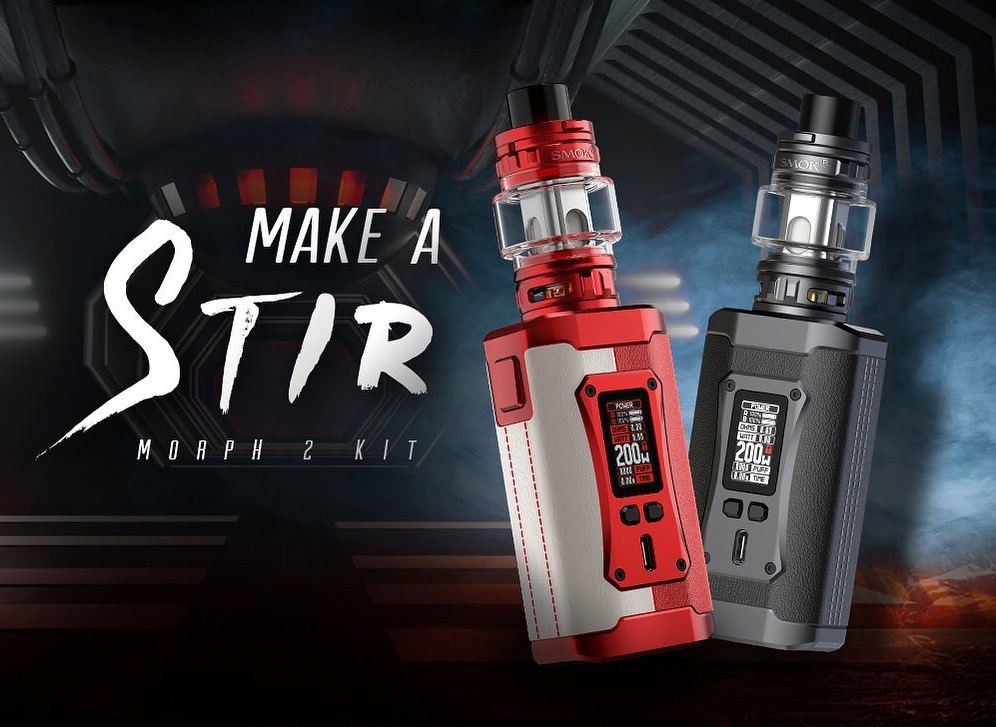 Smok MORPH 2 kit - очередной флагман с обновленным TFV...