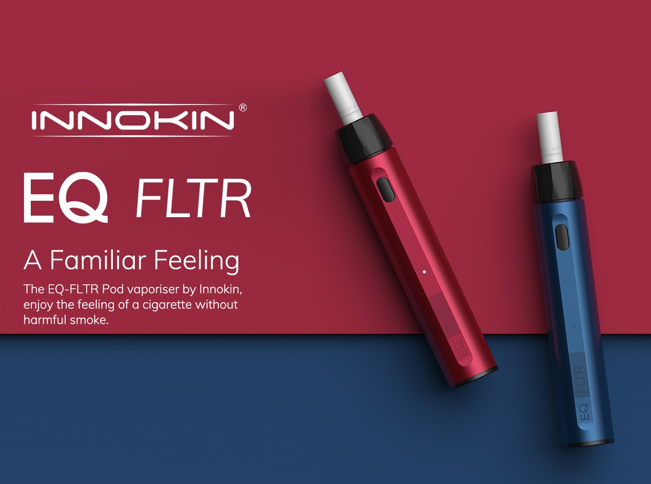 Innokin EQ FLTR Pod - под система с сигаретным фильтром...